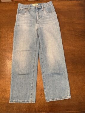 Madewell Slim Wide Leg Crop